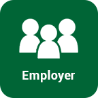 Employer button: Click here to sign in